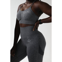Load image into Gallery viewer, Dark Grey Sports Bra