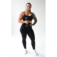 Load image into Gallery viewer, Black Sports Bra