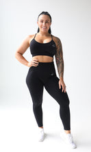 Load image into Gallery viewer, Black Scrunch Bum Leggings
