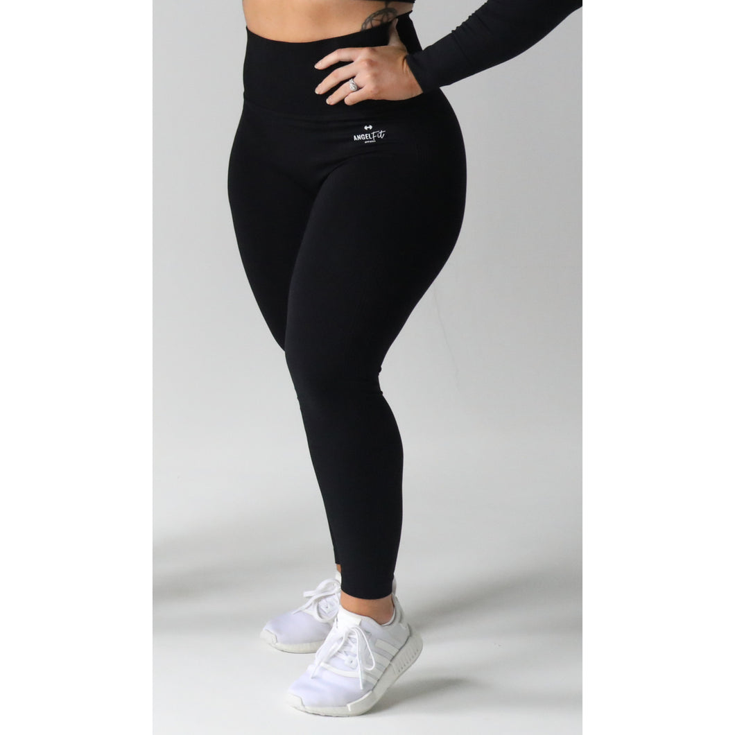 Black Scrunch Bum Leggings