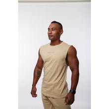 Load image into Gallery viewer, Khaki Muscle Tank
